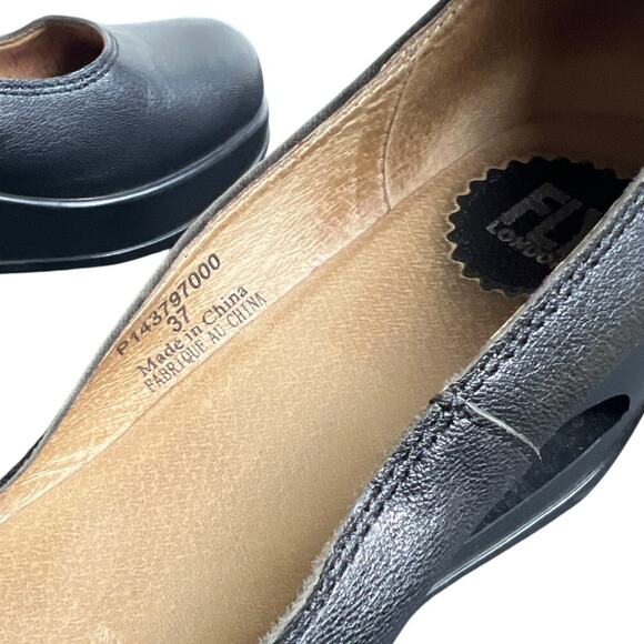 Fly London Yala Trendy Ankle Strap Wedges Size 37 - Picture 6 of 6